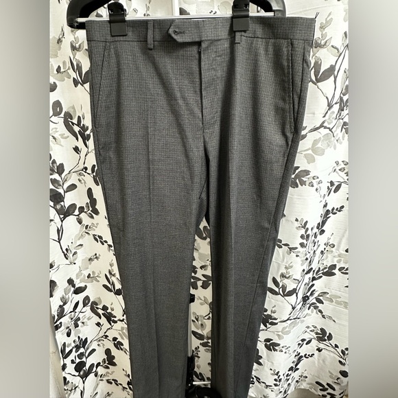 Chaps Slacks grey/black 34x32 - Picture 1 of 3